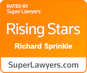 Richard Sprinkle Super Lawyers Rising Star